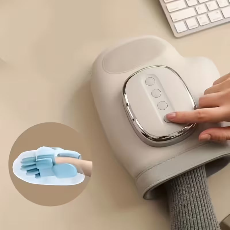 Smart Hand Massager with Heat Compression