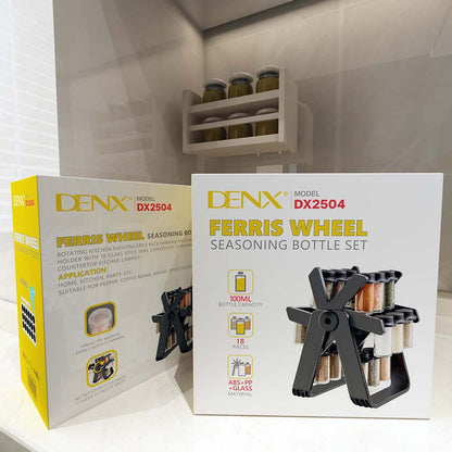 Denx - 18 Jar Rotating Spice Rack